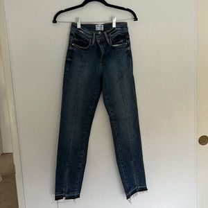 Frame Le Nouveau Straight Front Split Hem Jean 23